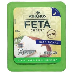 Athenos Traditional Feta Cheese - 8 Oz
