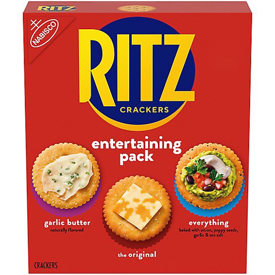slide 1 of 14, Ritz Crackers Variety Pack - 10.3 Oz, 10.3 oz