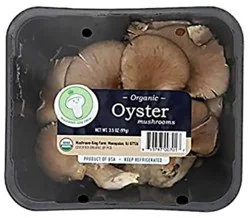 Mushrooms Oyster Organic - 3.5 Oz