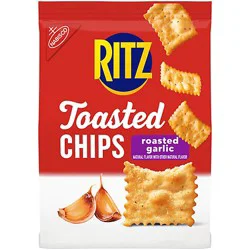 Ritz Toasted Chips Roasted Garlic 8.1oz - 8.1 Oz