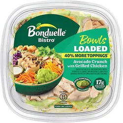 Bonduelle Bistro Bowl Loaded Avocado Crunch With Grilled Chicken - 8.25 Oz