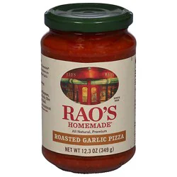 Raos Sauce Pizza Roastd Garlic - 12.3 Oz