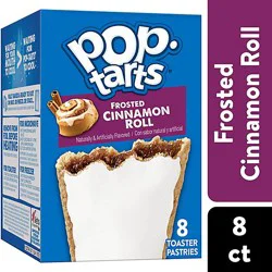 Pop-Tarts Toaster Pastries Frosted Cinnamon Roll Breakfast Foods - 8 - 13.5 Oz