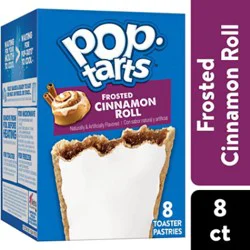 Pop-Tarts Toaster Pastries Frosted Cinnamon Roll Breakfast Foods - 8 - 13.5 Oz
