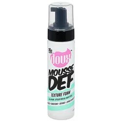 The Doux Mousse Def Text Foam 7oz - 7 Z