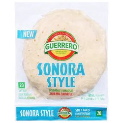 Guerrero Sonora Style Flour Soft Taco - 20 Ct