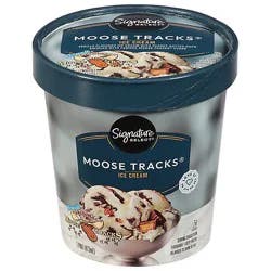 Signature Select Ice Cream Moose Tracks 1 Pt - 1 Pt