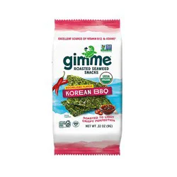 Gimme Seaweed Snack Korean Bbq - 0.32 Oz