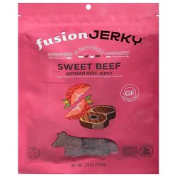 Fusion Jerky Beef Sweet 2.5oz - 2.5 Oz