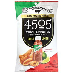 4505 Chicharrones Tajin Chili Limon 2.7oz - 2.7 Oz