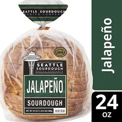 Ssbc Round Sourdough Jalapeno Bread - 24 Oz