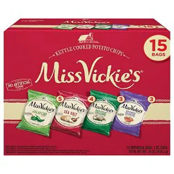 Miss Vickies Kettle Chips Variety Pack - 15 Ct