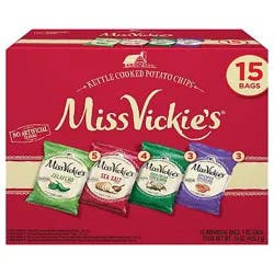Miss Vickies Kettle Chips Variety Pack - 15 Count
