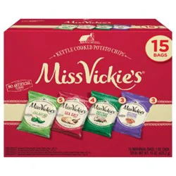 Miss Vickies Kettle Chips Variety Pack - 15 Count