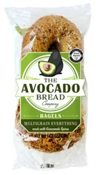 The Avocado Bread Company Multigrain Everything Bagels - 14.8 Oz