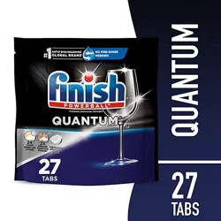 Finish Powerball Quantum Automatic Dishwasher Detergent - 27 Tabs - 27 Ct