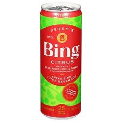 Peteys Bing Citrus Energizing Juice - 12 Fz