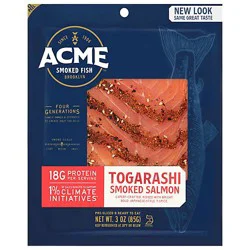 Acme Togarashi Style Smoked Salmon - 3 Oz