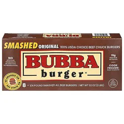 Bubba Burger Smashed Frozen - 32 Oz
