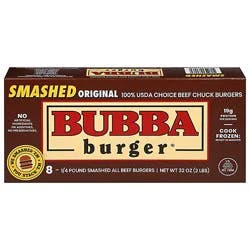 Bubba Burger Smashed Frozen Burger - 32 Oz