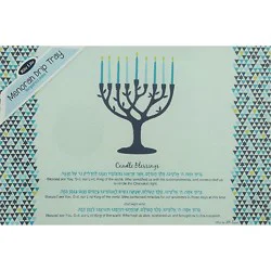 Shu Glass Menorah Drip Tray - Ea