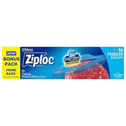 Ziploc Freezer Bags Gallon - 16 Ct
