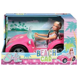 Sim Steffi Love Bch Car W Doll - Ea