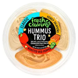 Fresh Cravings Hummus Trio - 17.5 Oz