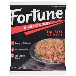 Fortune Rice Noodle Thai-Style Sweet & Savory - 7.42 Oz