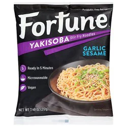Fortune Yakisoba Garlic Sesame - 7.49 Oz