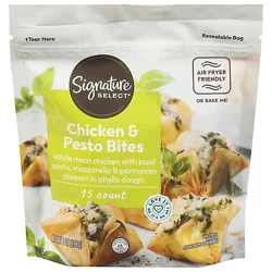 Signature Select Bites Chicken & Pesto 7 Oz - 7 Oz