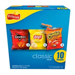 Frito Lay Snacks Classic Mix 10ct - 10 Ct