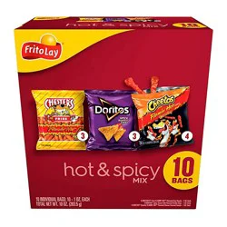 Frito Lay Hot & Spicy Mix 10ct - 10 Ct