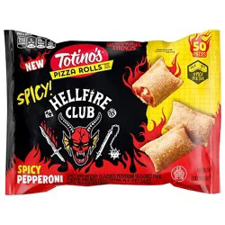 Totinos Spicy Pepperoni Pizza Rolls 50 Count, 24.46 Oz - 24.46oz