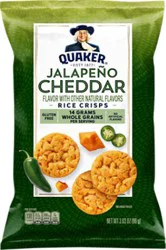 Quaker Rice Crisps Jalapeno Cheddar 3.03oz - 3.03 Oz