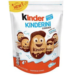 Kinder Kinderini Cookies Shortbread Cookies - 8.8 Oz