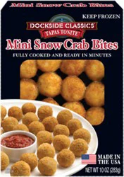 Dockside Mini Snow Crab Bites - 10 Oz
