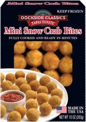 Dockside Mini Snow Crab Bites - 10 Oz