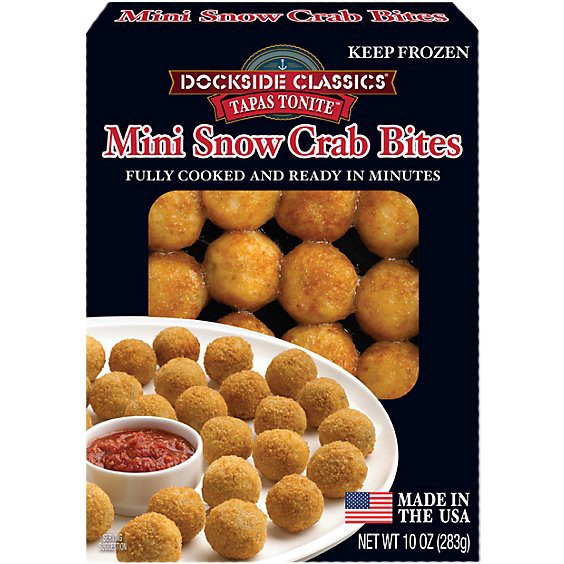 slide 1 of 1, Dockside Mini Snow Crab Bites - 10 Oz, 10 oz