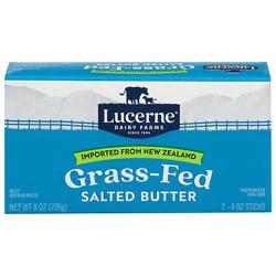 Lucerne Butter Grassfed Salted - 8 Oz