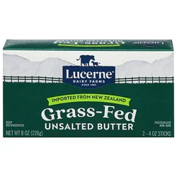 Lucerne Grassfed Unsalted Butter - 8 Oz
