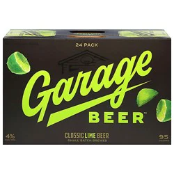 Garage Beer Lime 24pk In Cans - 24-12fz