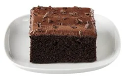 Chocolate Iced Cake Slice - Ea