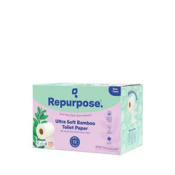 Repurpose Bamboo Toilet Paper 3ply 300 Sheets 12pk - 12 Rl