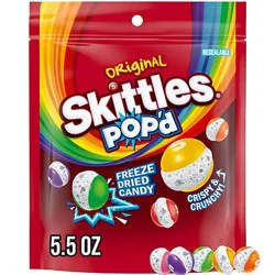Skittles Pop'd Originals Stand Up Pouch - 5.5 Oz
