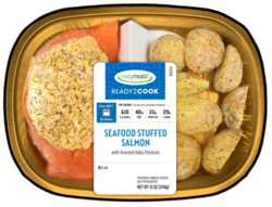 Readymeals Seafood Stuffed Salmon With Roasted Potatoes - 12 Oz