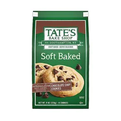 Tates Cookies Soft Baked Chocolate Chip 8oz - 8 Oz