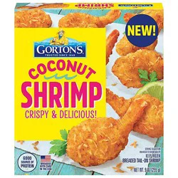 Gortons Coconut Shrimp Breaded Tail On Frozen 9oz - 9 Oz