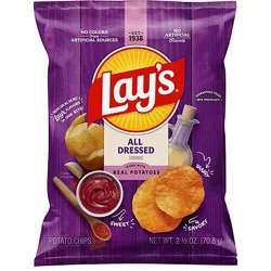 Lays All Dressed 2.5oz - 2.5 Oz