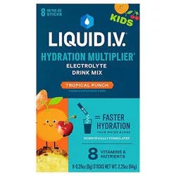 Liquid I.v Kids Tropical Punch, 8ct - 2.25 Oz